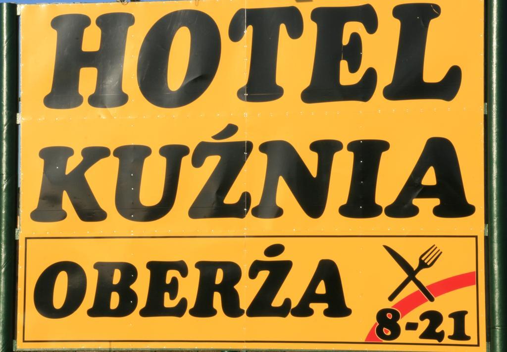 Hotel Kuznia Oberza Polska Łysomice Kültér fotó